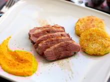 Magret canard basse temperature aux saveurs epicées