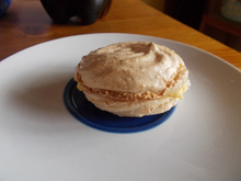 Macarons au lemon curd au Companion