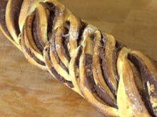 Brioche à la pâte à tartiner