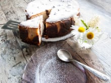 Cheesecake aux pépites de chocolat