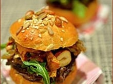 Mini-Burger forestier à la joue de bœuf