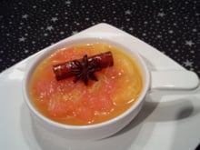 Soupe d'agrumes aux épices et monbazillac