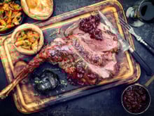 Gigot de chevreuil ou sanglier