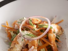 Crevettes mayo revisitées à l'asiatique