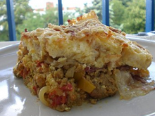 Gratin de bœuf à la tunisienne