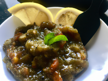 Caviar d'aubergines au citron