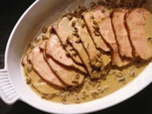 Rôti de veau campagnard