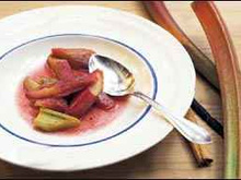 Compote de rhubarbe Astrid