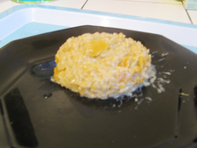 Risotto au potiron à la marocaine