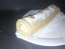 Bûche aux noix et aux poires