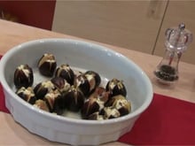 Figues rôties au miel et au fromage