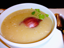 Soupe à l'oignon Normande