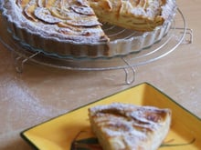 Tarte normande aux pommes traditionnelle