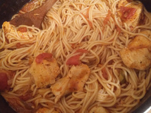 Blancs de poulet sauce tomate