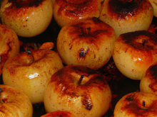 Pommes braisées au cidre