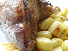 Souris d'agneau à la crêtoise