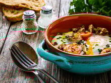 Œufs crémeux aux champignons et comté : le plat réconfortant et facile à refaire tout l’automne