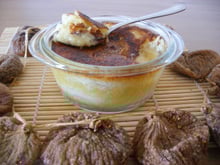 Gratin de poires aux figues sèches