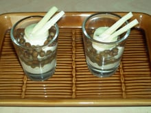 Verrines aux lentilles