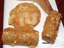 Mhancha aux amandes grillées, cette fameuse pâtisserie serpentée!