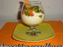 Tiramisu kiwi clémentine