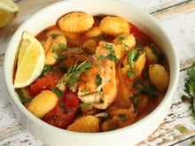 Cocotte de cabillaud aux gnocchis