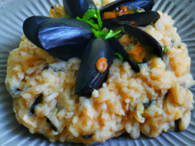 Risotto aux moules
