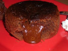 Petits moelleux au chocolat au lait et cœur coulant