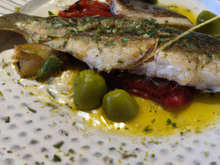 Rouget à l'olivette