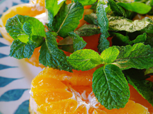 Salade d'oranges à la menthe