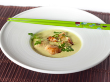 Saint-Jacques lait de coco citronnelle