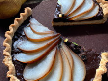 Tarte chocolat-poire
