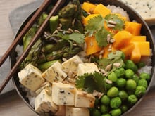 Poke bowl à la Fourme d'Ambert