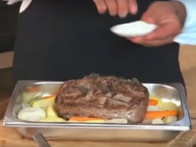 Filet de bœuf et légumes pot-au-feu