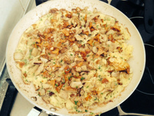 Omelette aux girolles à la limousine