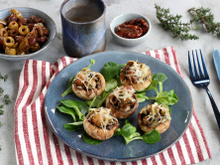 Champignons farcis à la provençale