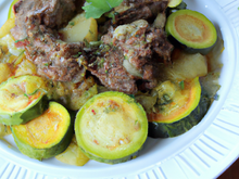 Ragoût d'agneau aux courgettes