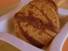 Cookies céréaliers au praliné