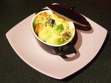 Cocotte aux 2 poissons et aux 3 choux