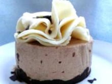 Soufflé chocolaté, bavarois chocolat nutella, fleur d'amande