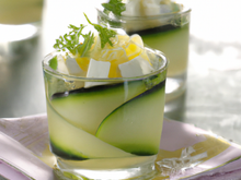 Verrine de concombre