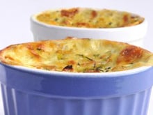 Flan de courgettes au Chavroux