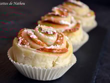 Roses feuilletées aux pommes