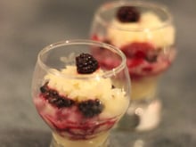 Risotto au roquefort et fruit rouge