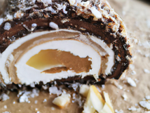 Buche noix de Coco et chocolat