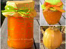 Marmelade de potiron aux pommes et aux agrumes