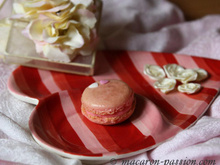 Macarons à l'eau de rose