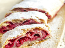 Strudel aux fruits rouges