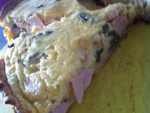 Quiche à la purée