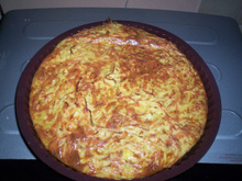 Rapée de pommes de terre au four